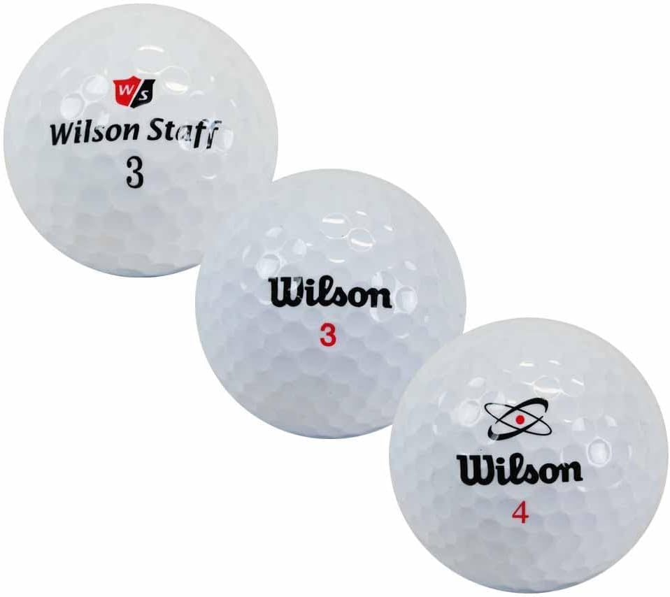Golfbälle Wilson Lakeballs 50er-Set AAAAA Weiss Turnierqualität - Bild 2