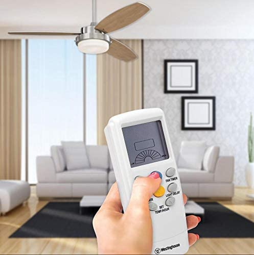 Funk-Fernbedienung Deckenventilator mit Thermostat und Lichtsteuerung - Bild 3