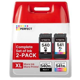 Druckerpatronen Set XL kompatibel Canon PG-540XL CL-541XL 2er-Set