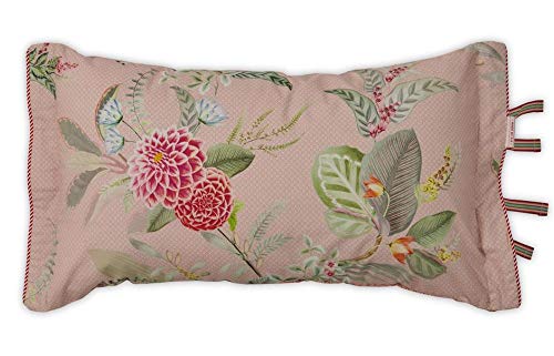 Dekokissen Baumwolle Floris 45x45 cm mit Blumenmuster pink - Bild 4