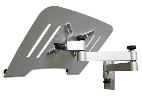 Wandhalterung Laptop Tablet schwenkbar 180° VESA 75x75 Silber-Weiss