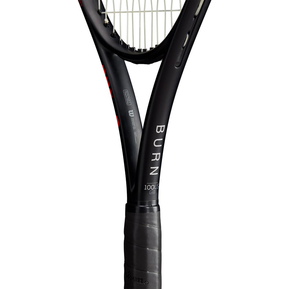 Tennisschläger 100 LS V4.0 Schwarz/Grau/Orange Allround - Bild 4