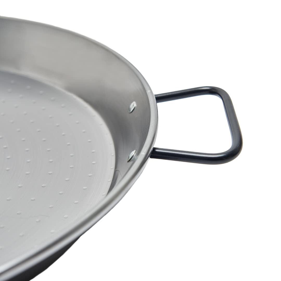 Paella Pfanne Karbonstahl 55 cm für 7–12 Personen - Bild 3