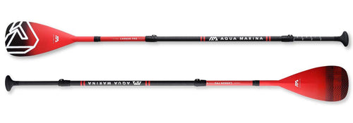 SUP Paddle Carbon 3-teilig teleskopisch 180–220 cm Kohlefaser