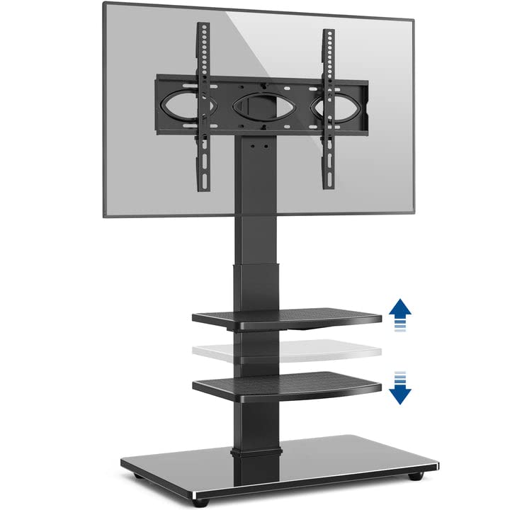 TV Bodenständer 32-75 Zoll höhenverstellbar schwenkbar bis 50 kg - Bild 8