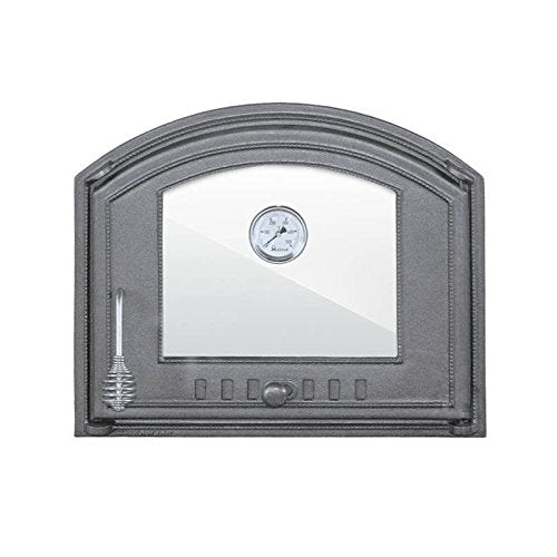 Backofentür Gusseisen für Pizza- & Brotöfen, 485x410mm