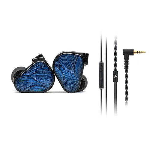 In-Ear-Kopfhörer Dual Dynamic Driver 10mm+7,8mm mit Mikrofon-Kabel