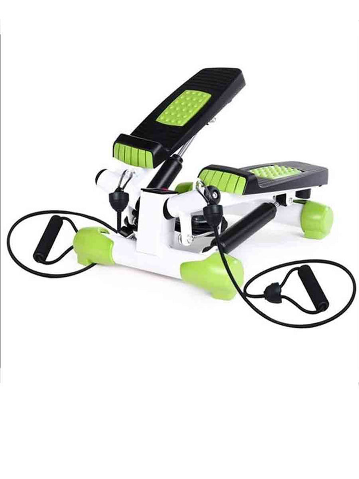 Drehstepper Sidestepper mit LCD-Computer grün für Heimtraining