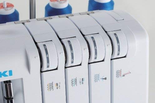Overlock-Nähmaschine 4/3/2-Faden mit Freiarm und LED-Licht - Bild 6