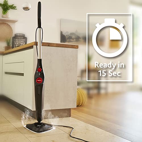 Dampfreiniger mit Mikrofaserpad und Teppichgleiter für alle Hartböden - Bild 6