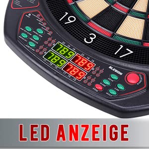 Elektronische Dartscheibe 27 Spiele 259 Variationen fuer bis zu 16 Spieler - Bild 8