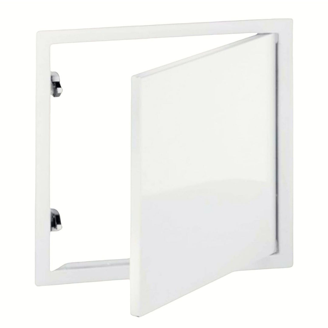 Revisionsklappe Stahl weiss lackiert 300x300 mm für Decke und Wand