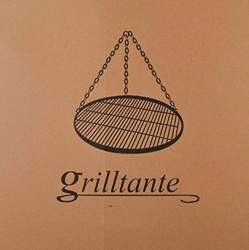 Schwenkgrill Edelstahl V2A rund Ø 50 cm mit Kette und Ösen - Bild 4