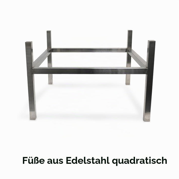 Feuerschale Cortenstahl Ø 60 cm mit Ringfuss für Garten - Bild 8