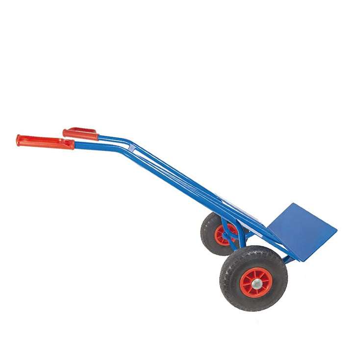 Sackkarre Stahl 250 kg mit pannensicheren PU-Rädern für Werkstatt - Bild 4
