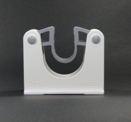 Wandhalterung Schiene Aluminium 90 cm mit 5 Haltern für Gartengeräte - Bild 7