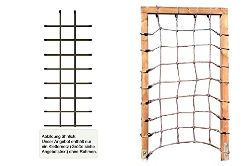 Kletternetz für Spielturm und Klettergerüst 200x75 cm Polypropylen - Bild 2