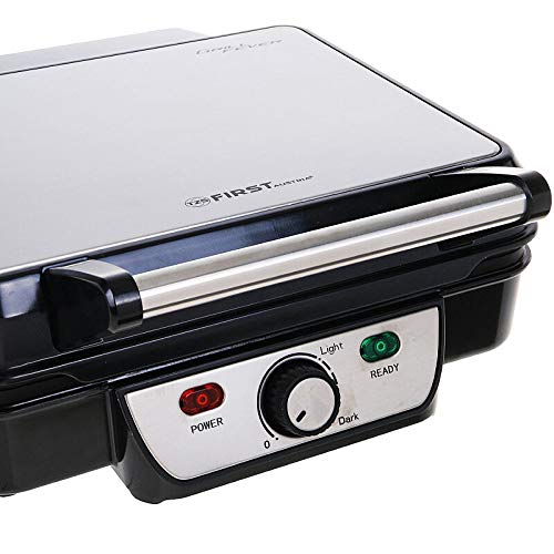 Elektro-Tischgrill Kontaktgrill 1800W mit Antihaftbeschichtung klappbar - Bild 2