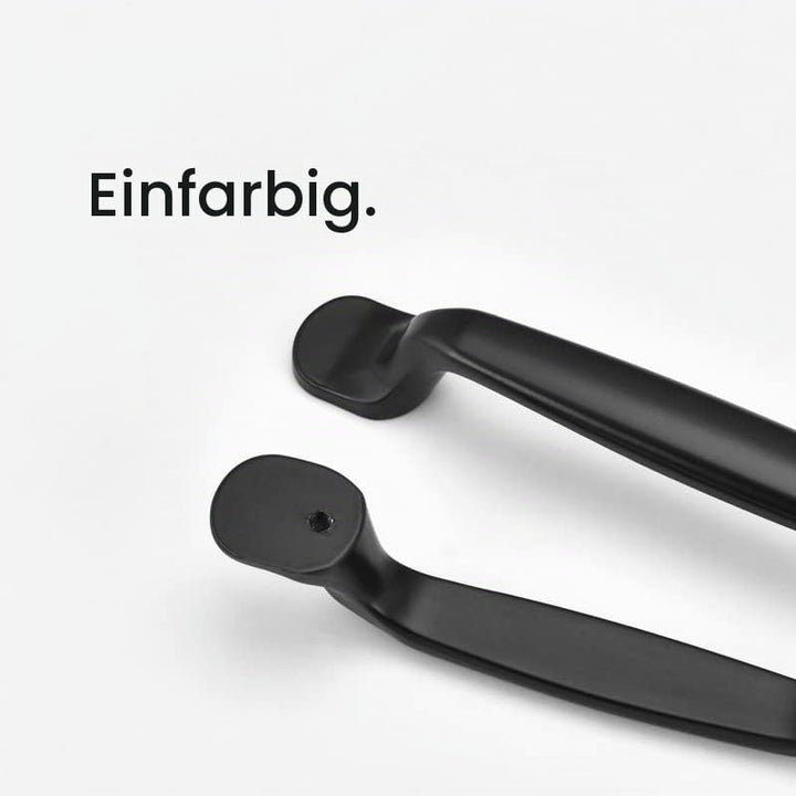 Möbelgriffe Aluminium Schwarz 128mm Lochabstand 20er-Set - Bild 4
