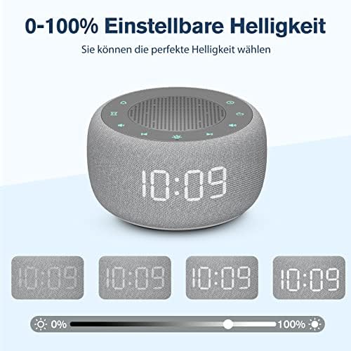 Radiowecker mit Nachtlicht 7-farbig, FM-Radio und 4 Wecktöne - Bild 6