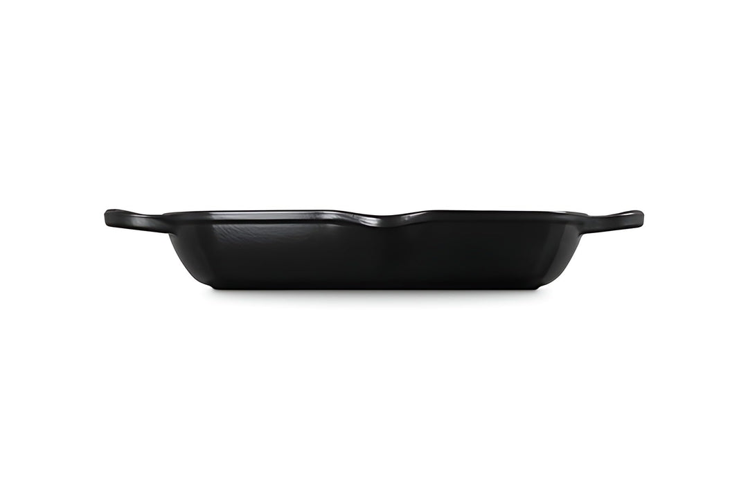 Grillpfanne Gusseisen quadratisch 30 cm mit Hilfsgriff, Induktion - Bild 3