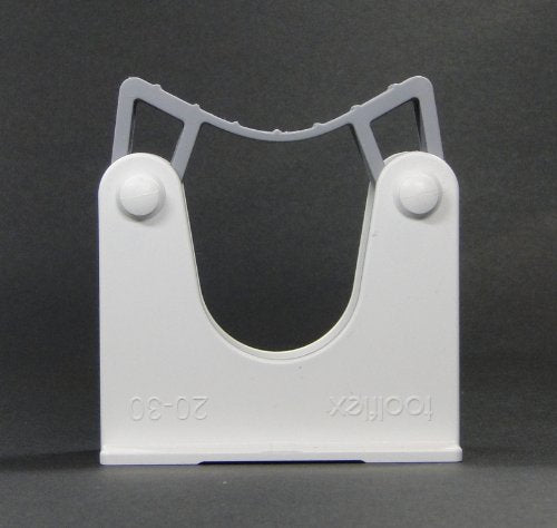 Wandhalterung Schiene Aluminium 90 cm mit 5 Haltern für Gartengeräte - Bild 2