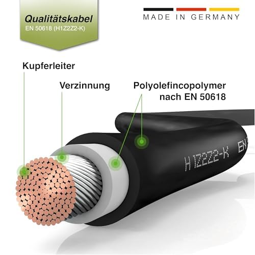 Solarkabel 4mm² 100m schwarz H1Z2Z2-K flexibel erdverlegbar - Bild 4