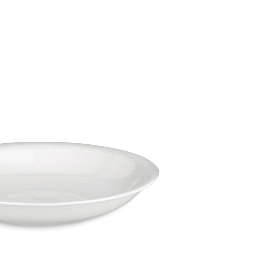 Suppenteller Bone China 22 cm 4er-Set Weiss - Bild 2