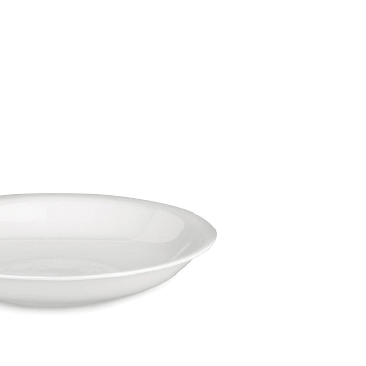 Suppenteller Bone China 22 cm 4er-Set Weiss - Bild 2