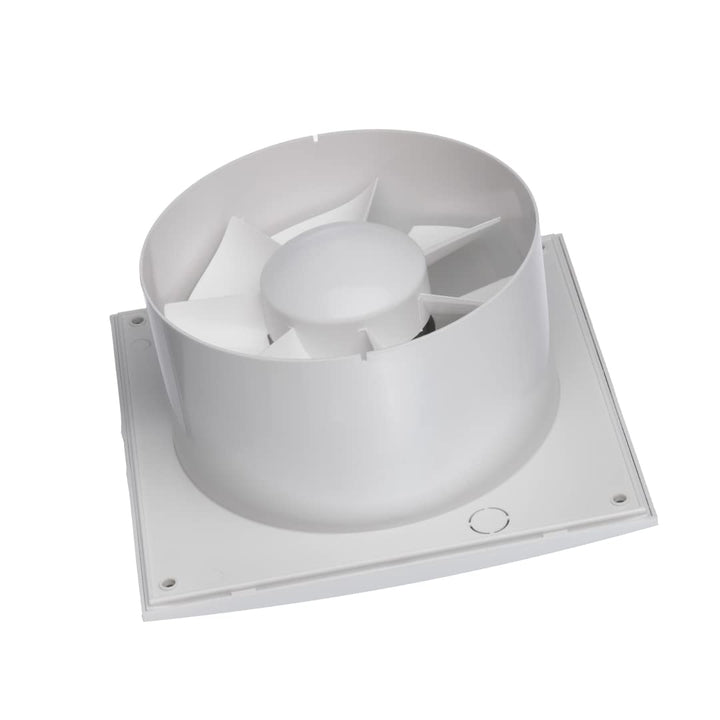 Badlüfter Ø 150 mm mit Feuchtesensor und Timer, leise, Weiss - Bild 3