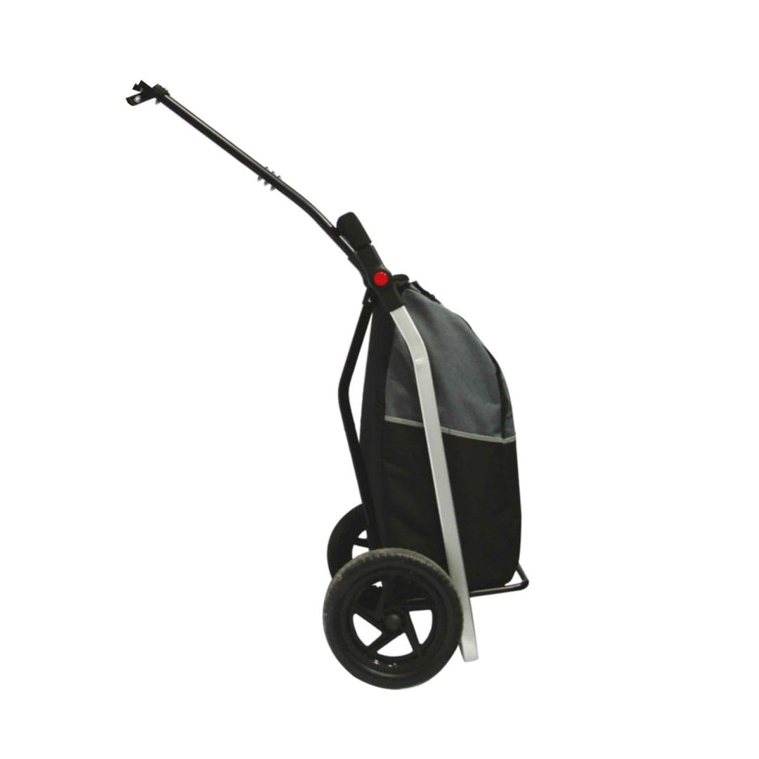 Fahrrad-Taschenhalter für Einkaufskörbe und Taschen, schwarz