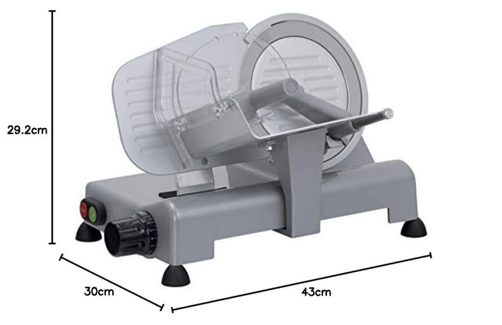Allesschneider 195 mm Aluminium 110 W für Wurst, Käse &amp; Brot - Bild 11