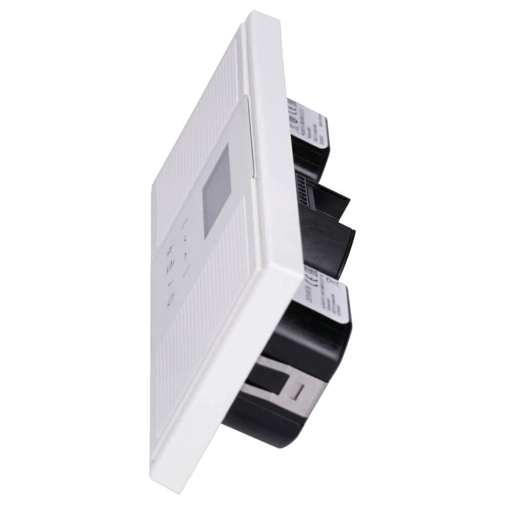 Unterputz-Digitalradio DAB+ Bluetooth Set mit 2 Lautsprechern und 3-fach Rahmen Weiss - Bild 7