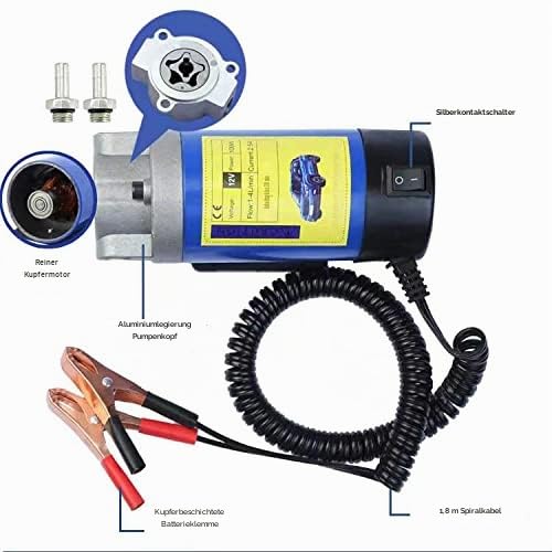 Ölabsaugpumpe 12V 100W elektrisch für Auto Boot Motorrad - Bild 2