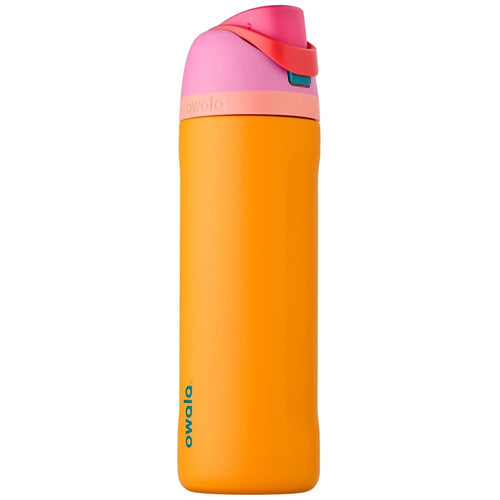 Trinkflasche Edelstahl isoliert 710ml 2-in-1 FreeSip Strohhalm