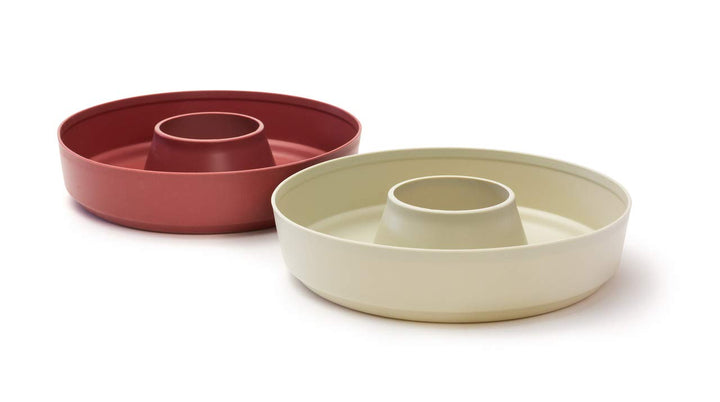 Silikonform Duo für Omnia-Backofen 2 Formen Antihaft rot - Bild 3