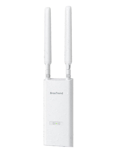 WLAN Access Point Outdoor AC1200 Dual-Band PoE IP65 200m Reichweite