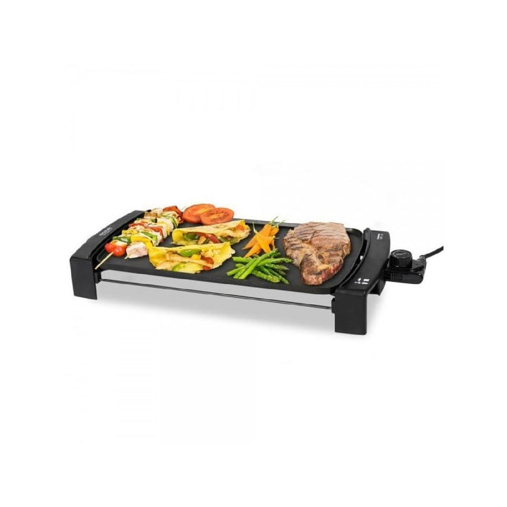 Elektro-Grillplatte 2150 W Antihaft Aluminiumguss 45x25 cm