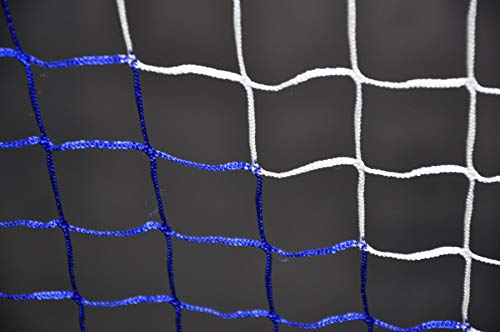 Fussballtor Pop-Up faltbar Fiberglas 180x120 cm 2er-Set Blau/Weiss - Bild 6