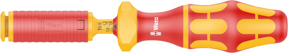 Drehmoment-Handhalter VDE einstellbar 0,3–1,2 Nm 9 mm Hex
