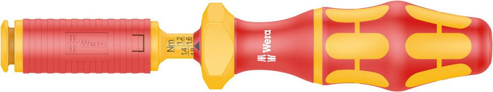 Drehmoment-Handhalter VDE einstellbar 0,3–1,2 Nm 9 mm Hex