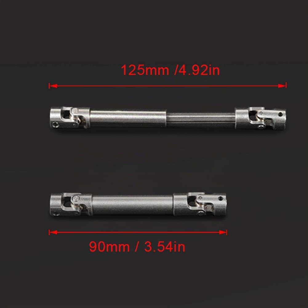 RC Antriebswelle Edelstahl 90–125 mm für 1/10 Crawler, 2 Stück - Bild 6