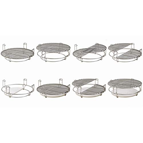 Kamado Grill Kochsystem Divide &amp; Conquer 40,5 cm Edelstahl 6-teilig - Bild 6