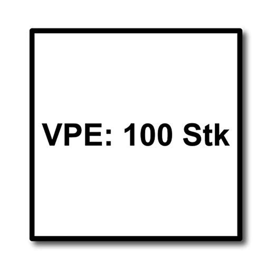 Schleifstreifen 80x133 mm P220 Granat Holz &amp; Lack 100 Stück - Bild 7