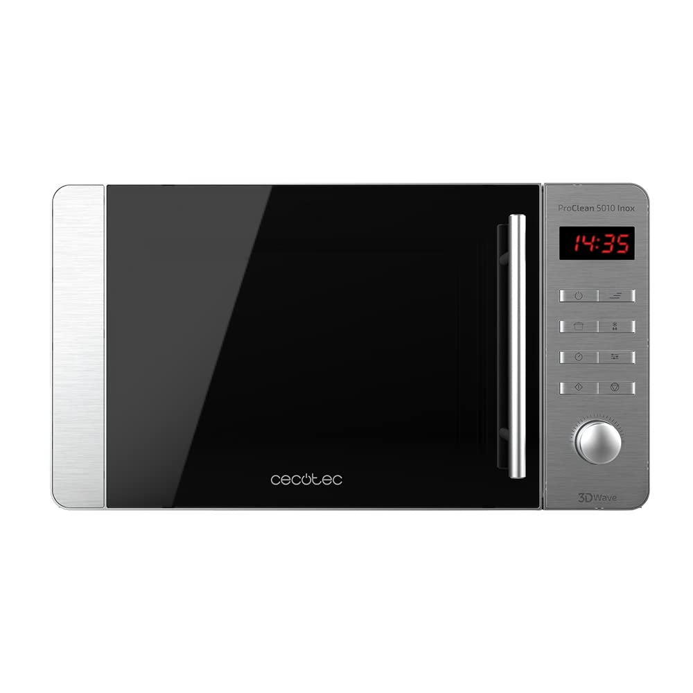 Mikrowelle Edelstahl 20L 700W mit 8 Automatikprogrammen
