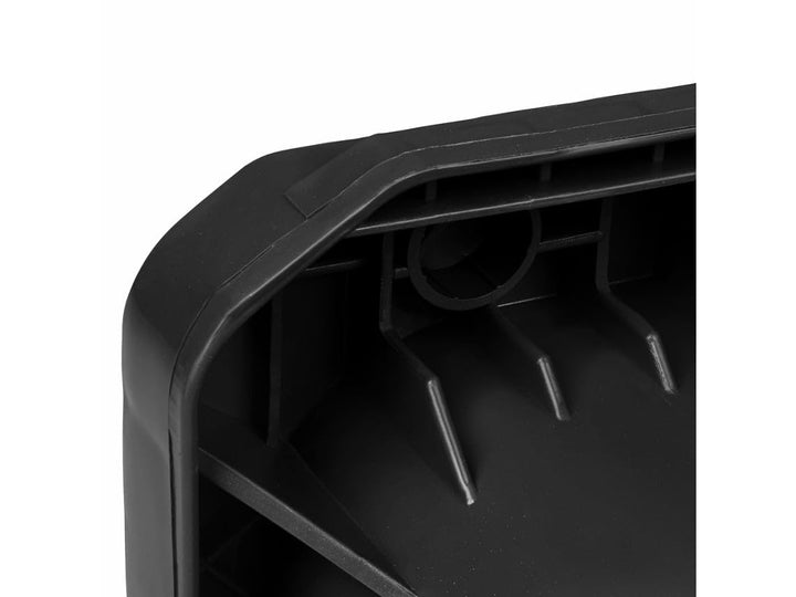 Mülltonne 120 Liter HDPE Anthrazit mit Klappdeckel und Rädern - Bild 4
