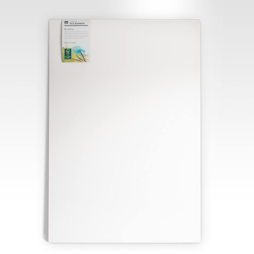 Leinwand 80x120cm 2er-Set Baumwolle 280g/m² für Acryl und Öl - Bild 2