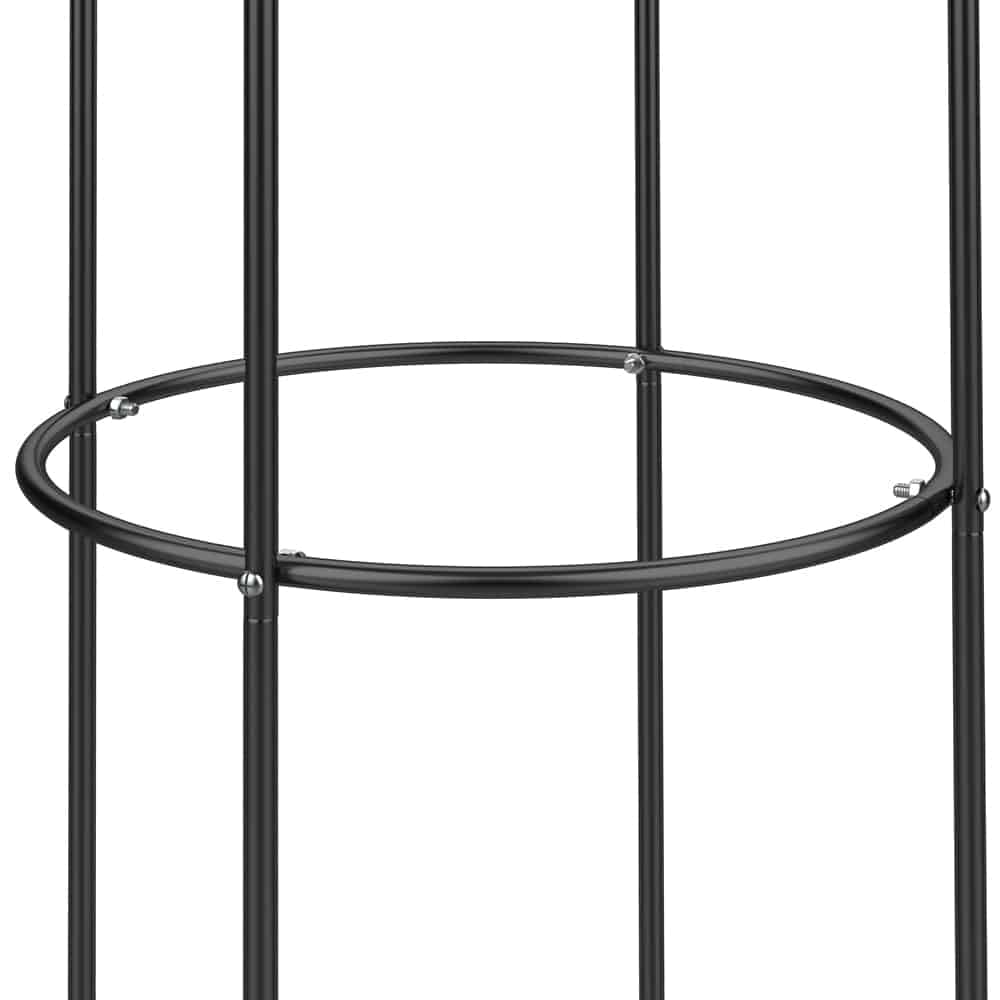 Rosensäule Metall 200cm Schwarz 2er-Set für Kletterpflanzen - Bild 4