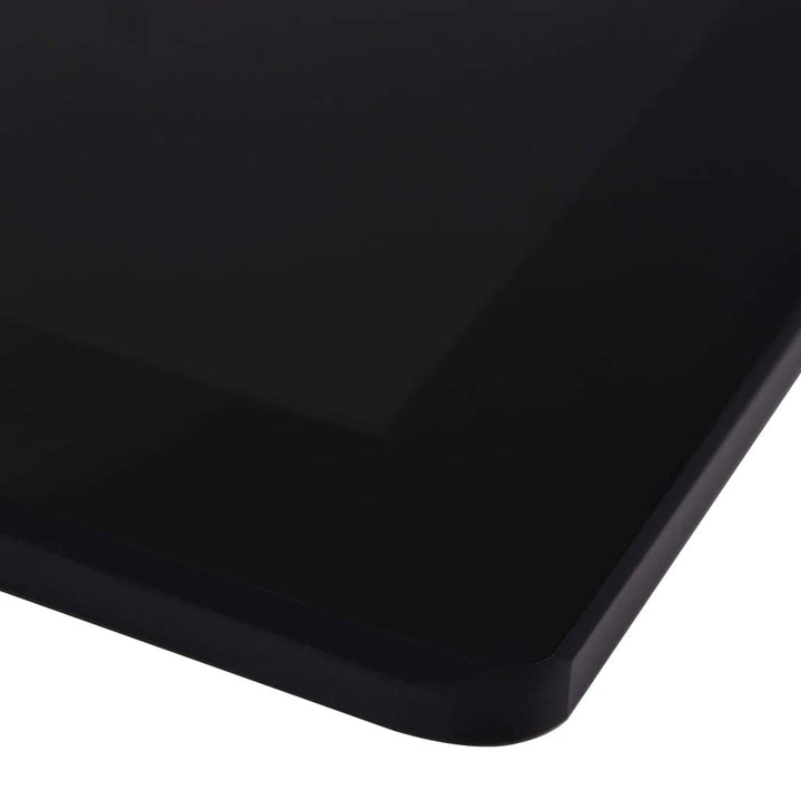 Tischplatte Hartglas quadratisch 80x80 cm schwarz für Esstisch - Bild 5