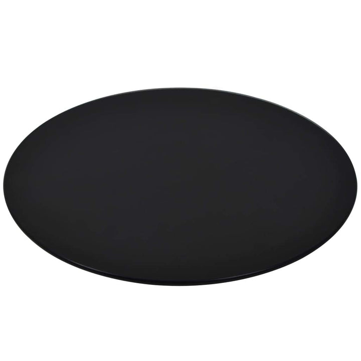 Tischplatte Glas Rund 90 cm Schwarz für Ess- und Couchtisch - Bild 4